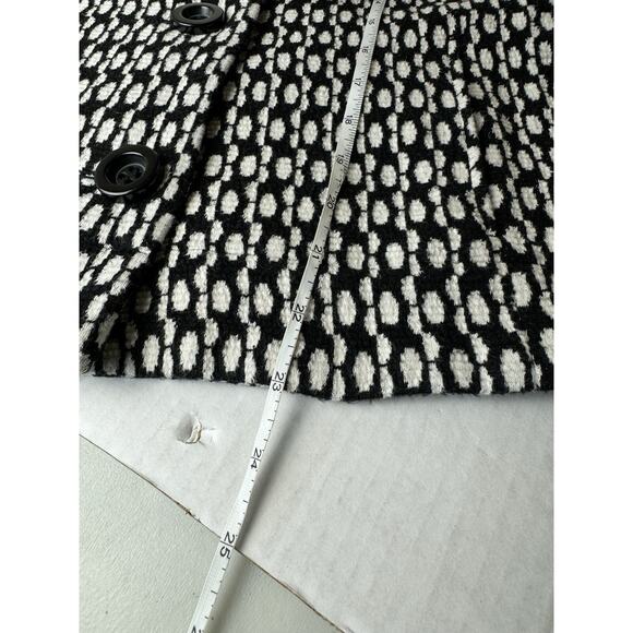 Chicos Jacket Size 1 M Button Front Blazer Mature Medium Preppy Academia Office - Picture 5 of 6